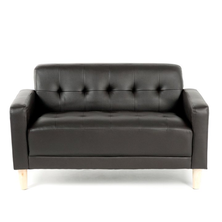 (익일배송) 모던PU인조가죽2인용쇼파