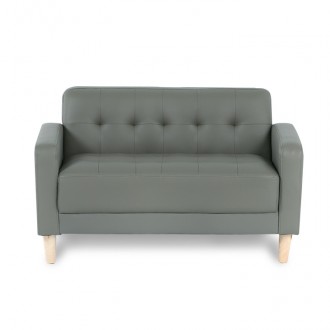 (익일배송) 모던PU인조가죽2인용쇼파