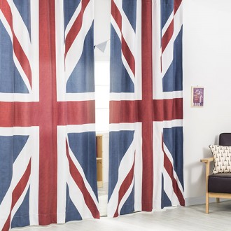 유니언잭암막커튼