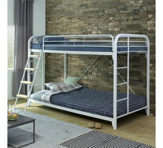 (5%즉시할인/익일배송) 라이프철제메탈이층침대프레임(B형주문시원목발판증정/매트리스업그레이드)