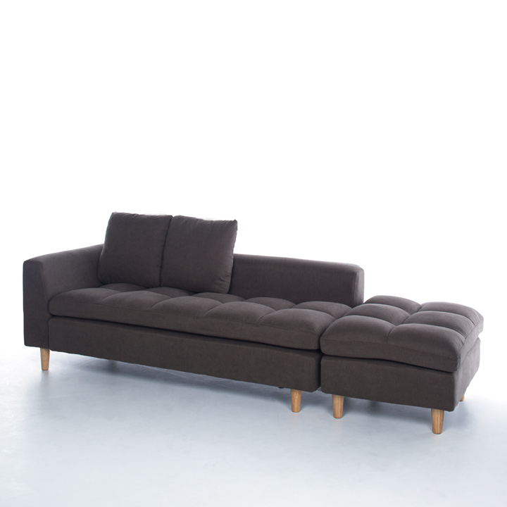 (익일배송) 크리머3인용쇼파의자(스툴포함+쿠션증정)