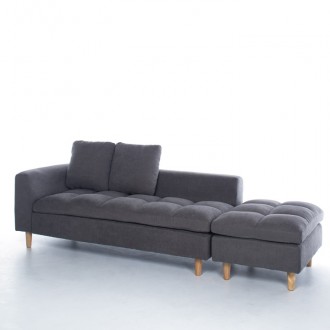 (익일배송) 크리머3인용쇼파의자(스툴포함+쿠션증정)