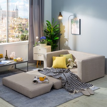 (익일배송) 루키2인소파3단접이식매트리스소파베드