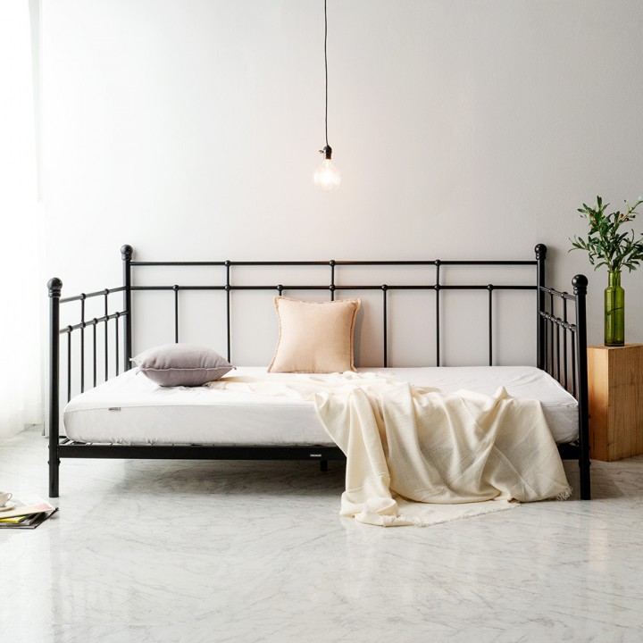 (5%추가할인/익일배송) 철제데이베드프레임(슈퍼싱글C형)