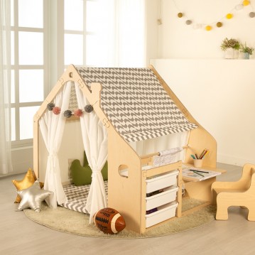 엔젤플레이하우스수납미술책상형(사은품:매직롤스케치북증정)