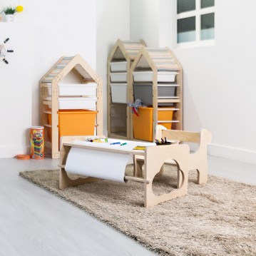 엔젤미술형책상