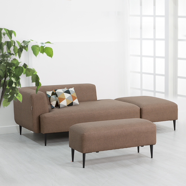 (익일배송/한정수량) 퍼즐2인용쇼파의자(스툴세트)