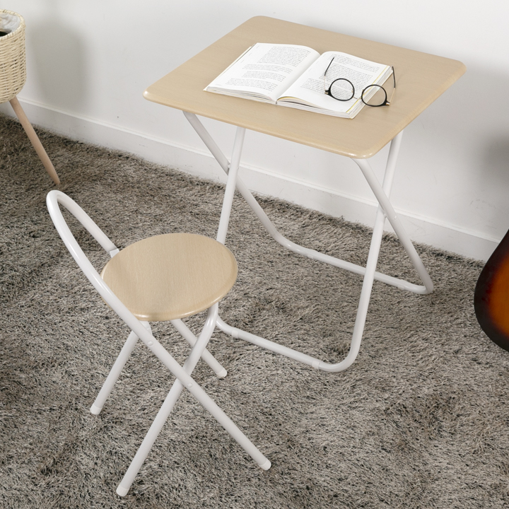 (익일배송) 크로스폴딩테이블의자세트