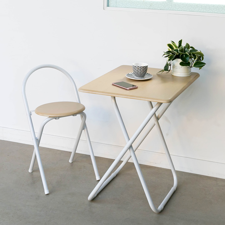 (익일배송) 크로스폴딩테이블의자세트