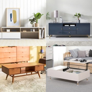 에보니아 거실장 거실테이블 모음전 확장형 리프트 국내생산 무료설치