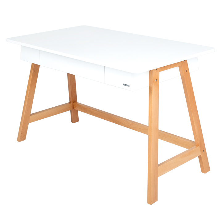 (택배배송) 아이비책상테이블(화이트/그레이)