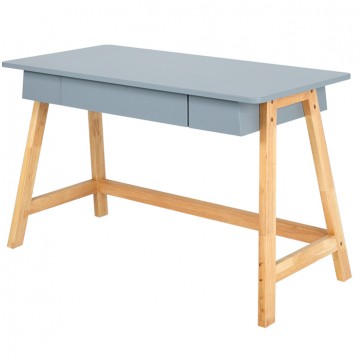 (택배배송) 아이비책상테이블(화이트/그레이)