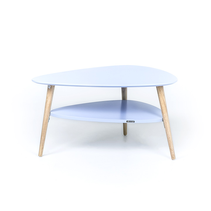 (익일배송/택배배송) 더블원목2단거실테이블