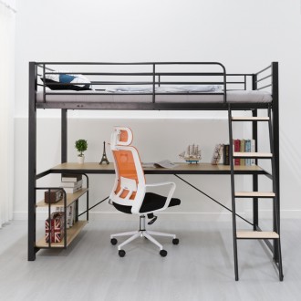 (8%즉시할인/익일배송) 뉴토리노철제벙커침대프레임(세트구성)(원목발판증정/매트리스업그레이드)