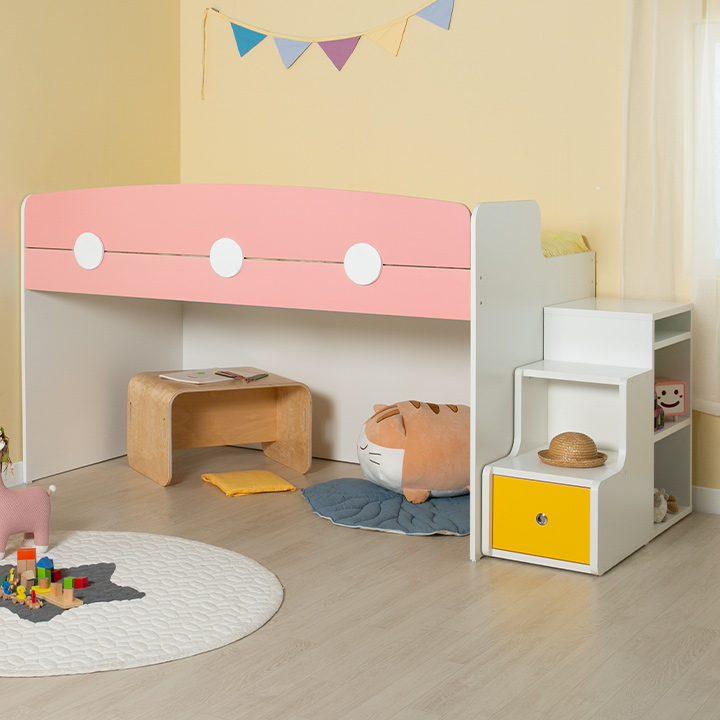 (착불) 플레이벙커침대프레임(EB2101)