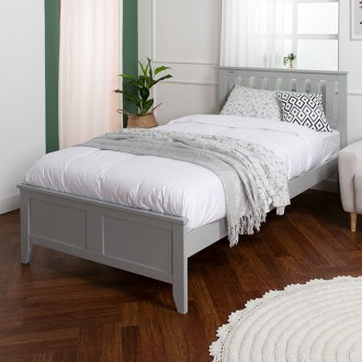 (익일배송/한정수량) 루이스원목침대프레임(슈퍼싱글)