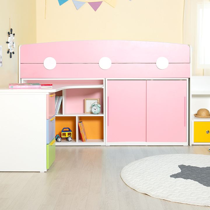 (착불) 플레이벙커침대프레임(EB2208)