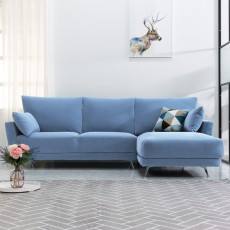 (익일배송) 퓨어아쿠아이지클린레더4인카우치쇼파