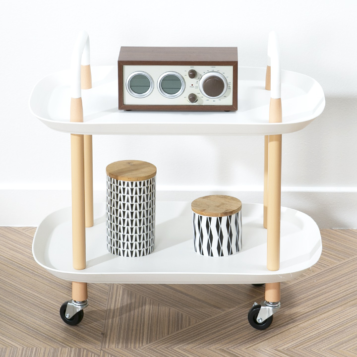 (한정수량특가/택배배송) 버기오발2단트롤리