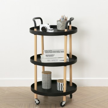 (한정수량특가/택배배송) 카더라운드3단트롤리