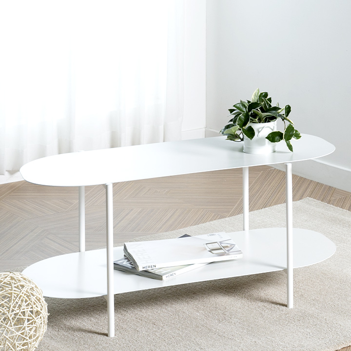 (택배배송) 아티2단다용도커피테이블