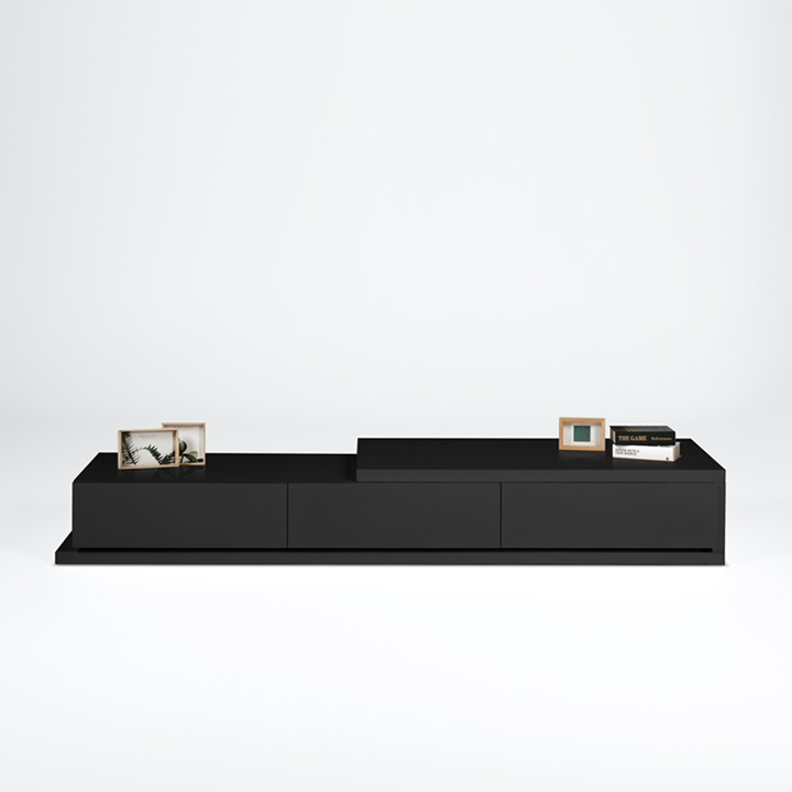 (단종특가/익일배송) 닉스하이글로시확장형거실장(2200~2700)