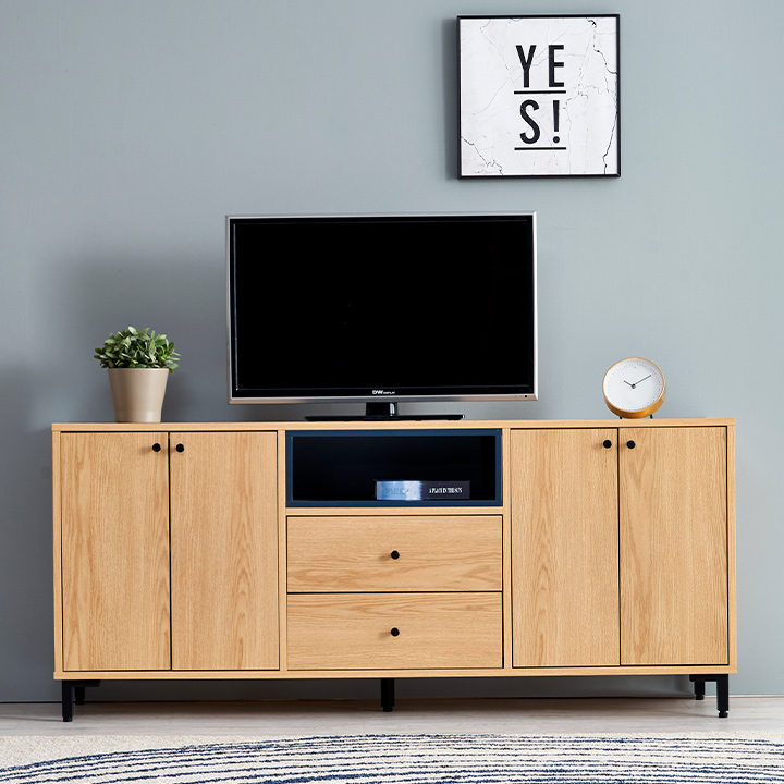 (착불) 세이지3단거실장1600