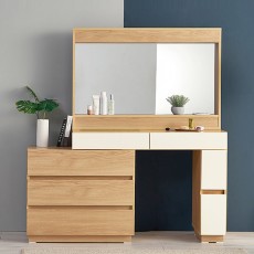 (착불) 아일로수납화장대세트800(조명거울)