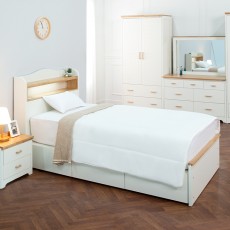 하리쉬수납형원목침대(슈퍼싱글/퀸)