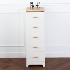 하리쉬5단미니원목서랍장