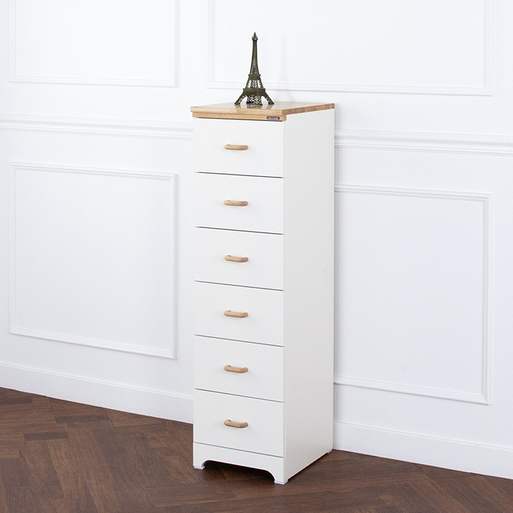 하리쉬6단미니원목서랍장