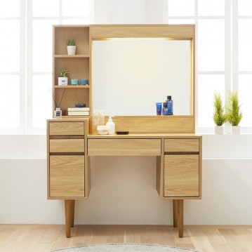 에바수납화장대(일반거울/조명거울)