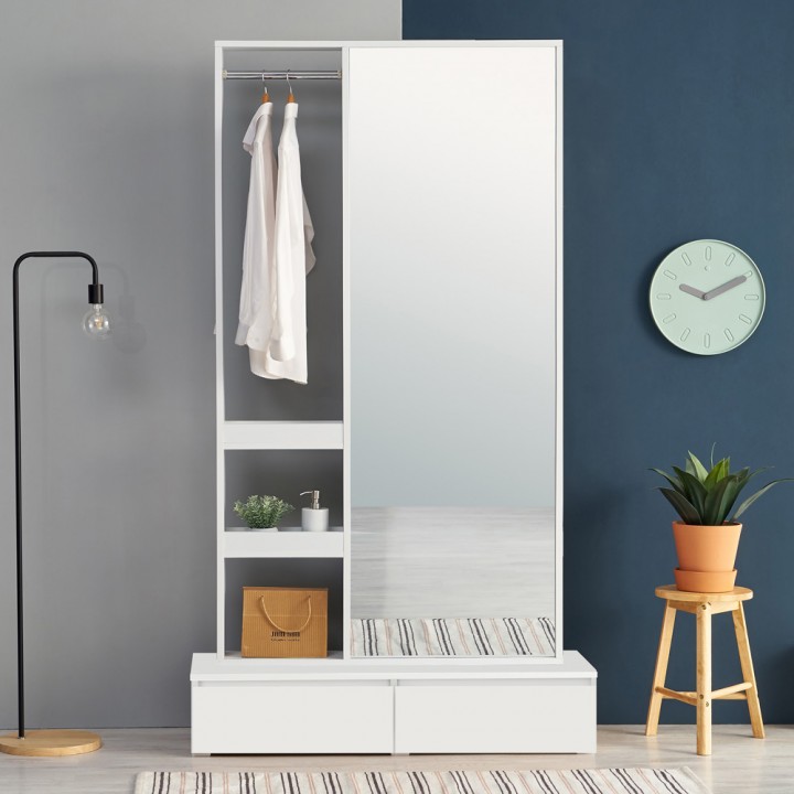 (착불) 리아전신거울화장대(서랍형)(대/중)