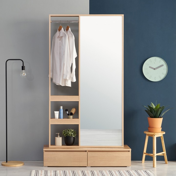 (착불) 리아전신거울화장대(서랍형)(대/중)