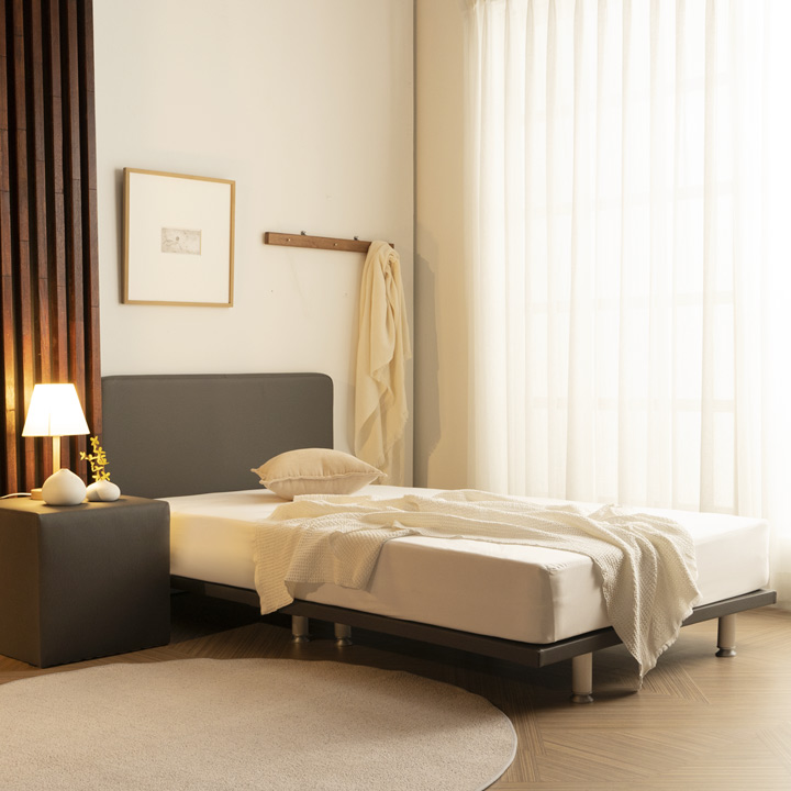 (착불)홀릭슬림침대프레임(슈퍼싱글/퀸)