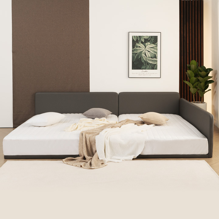 (착불)홀릭높이조절슬림패밀리침대