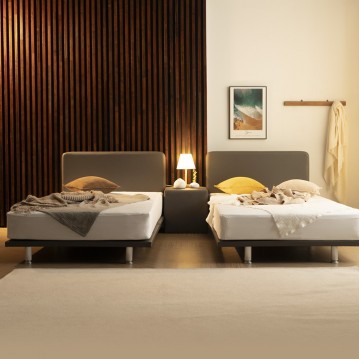 (착불)홀릭슬림트윈침대(SS+SS+협탁)