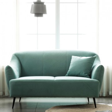 (착불) 아더아쿠아스웨이드2인용쇼파