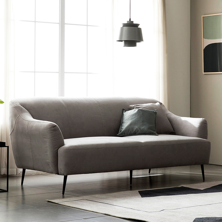 (착불) 아더아쿠아스웨이드3인용쇼파