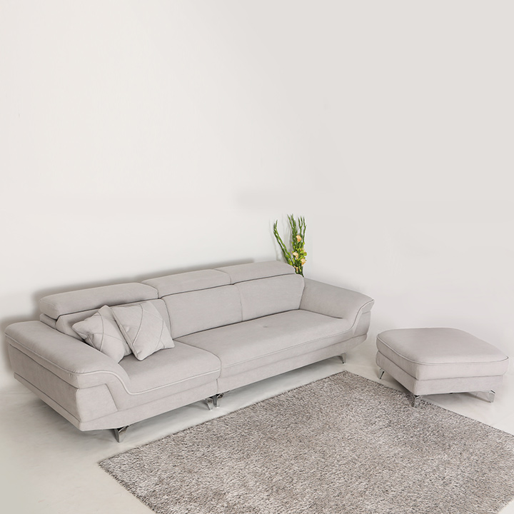 (착불) 에이바패브릭4인용쇼파