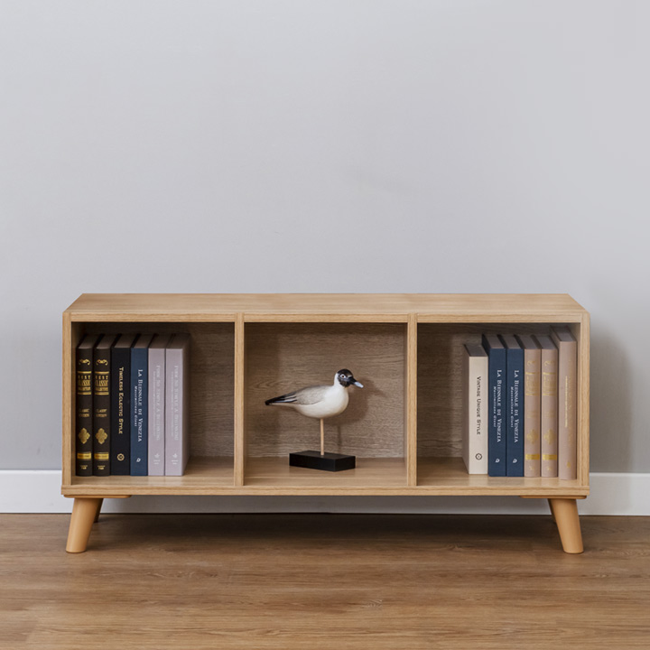 (착불) 애나3칸책장(가로형/세로형)