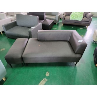 [B등급] 210909-20 119 퍼즐 좌형_패브릭룩방수가죽_초코_스툴(소)