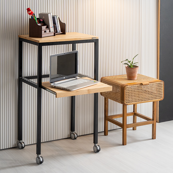 제이스원목슬라이딩선반장