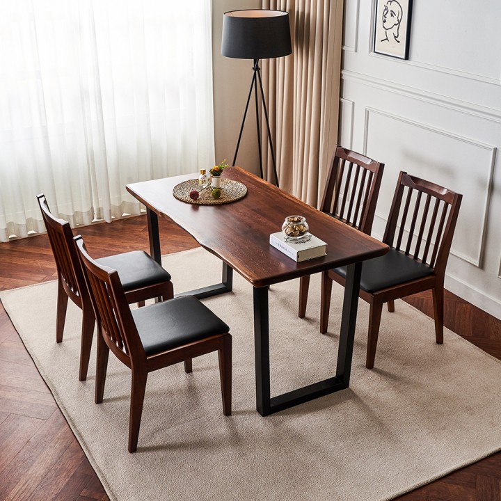 베스타장미목식탁세트(4인/6인)