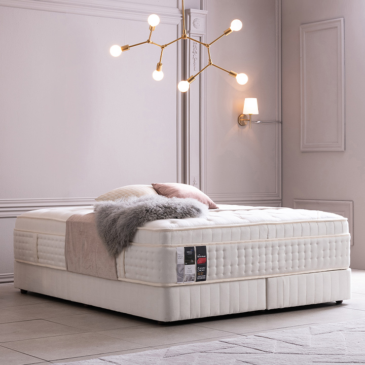 멜랑더블스프링유로탑 매트리스(40cm)(SS,Q,K,LK)