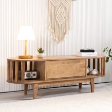 템플원목1단거실장1200