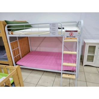 [B등급] 20211021-s10 라이프철재이층_목물_B타입_화이트 (매트제외, 발판포함)