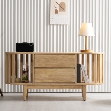 템플원목2단거실장1200