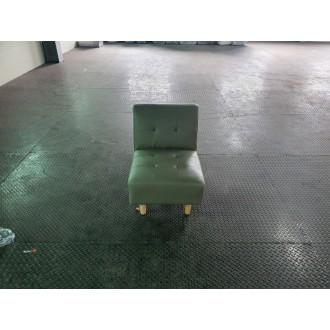 [B등급] 211025-3(OP-2) 포니1인소파_인조가죽_그레이