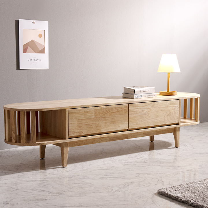 템플원목1단거실장1800